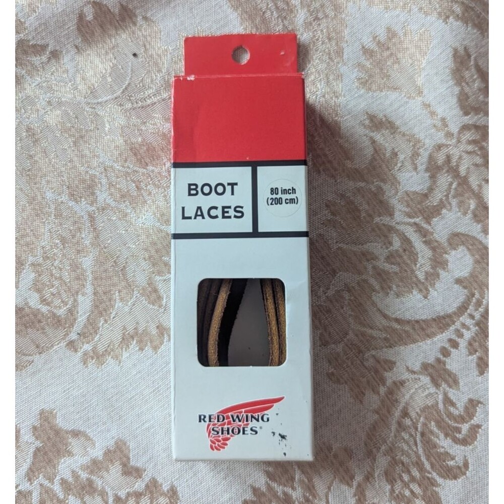 Red Wing 80" Leather Lace Chestnut Brown 97156 200cm Boot Laces
